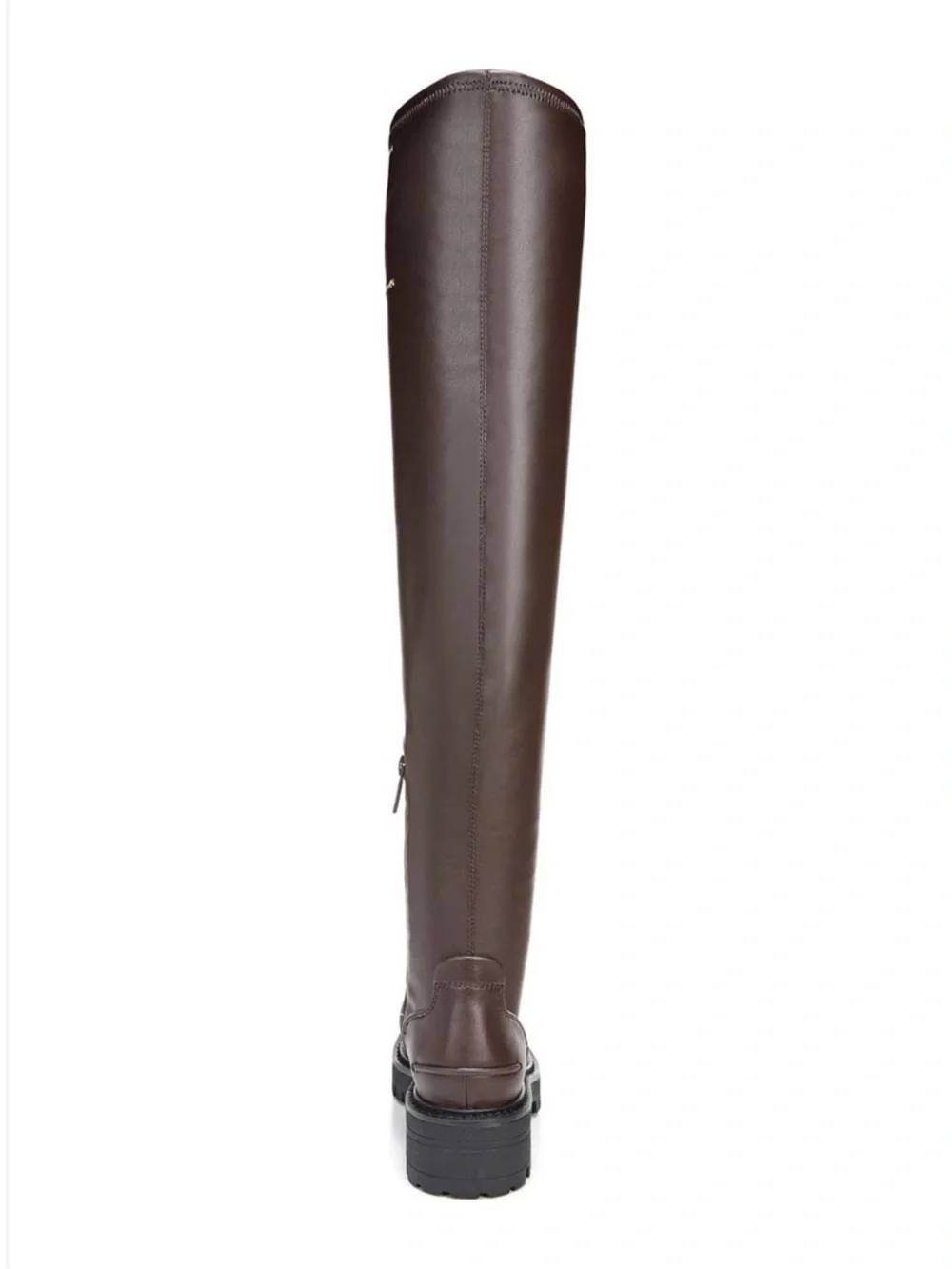 Sarto by Franco Sarto Fera Over The Knee Boot Brown Vegan Leather NWT Wide Calf